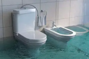 Flooded Bathroom